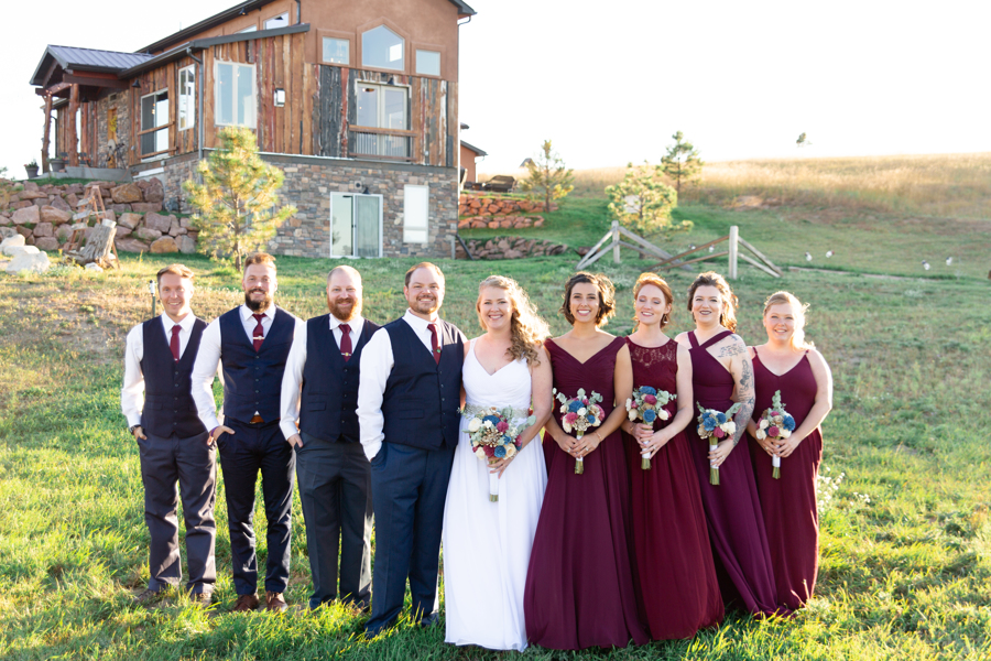colorado barn wedding