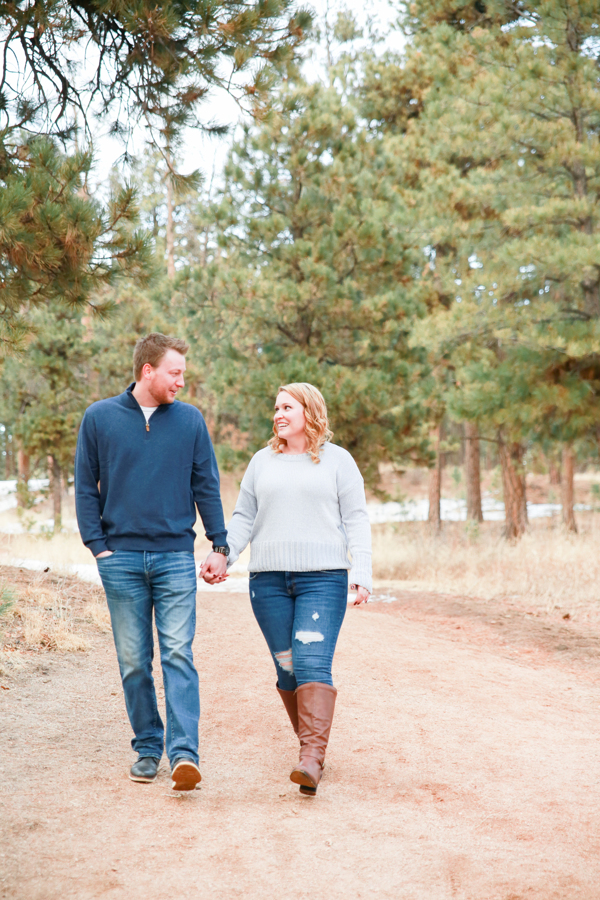 Black Forest Regional Park Engagement Photos Engagement Photography in Colorado Springs