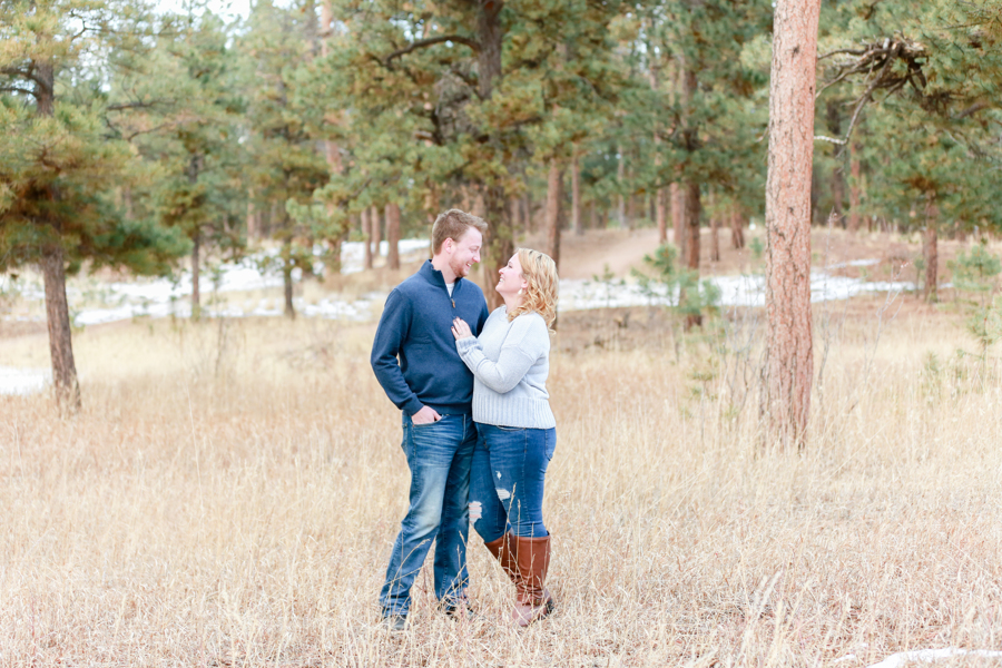 Black Forest Regional Park Engagement Photos Engagement Photography in Colorado Springs