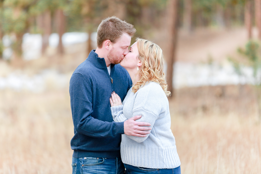 Black Forest Regional Park Engagement Photos Engagement Photography in Colorado Springs