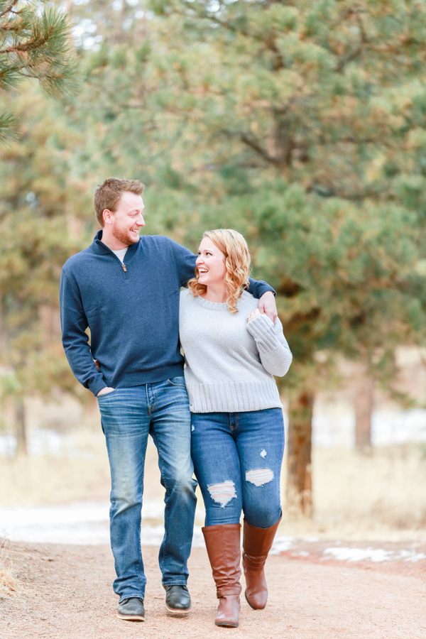 Black Forest Regional Park Engagement Photos Engagement Photography in Colorado Springs