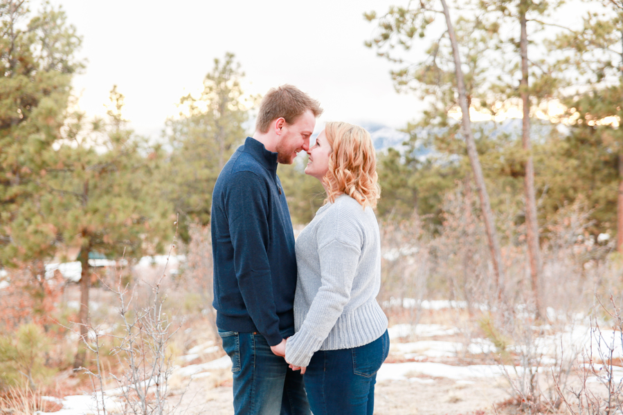 Black Forest Regional Park Engagement Photos Engagement Photography in Colorado Springs