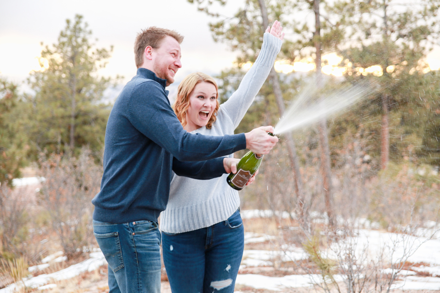 Black Forest Regional Park Engagement Photos Engagement Photography in Colorado Springs