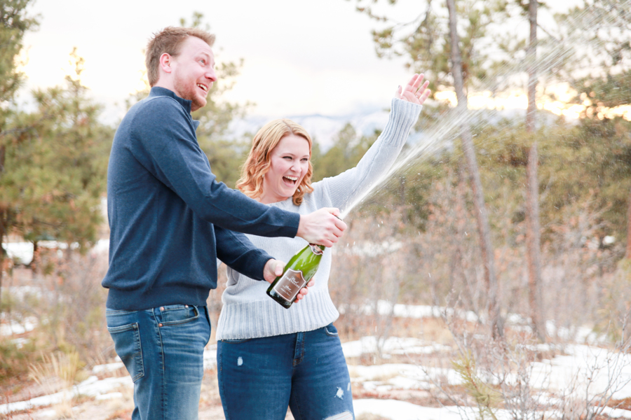 Black Forest Regional Park Engagement Photos Engagement Photography in Colorado Springs