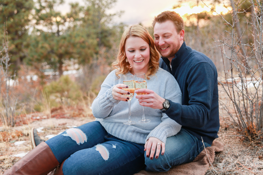 Black Forest Regional Park Engagement Photos Engagement Photography in Colorado Springs