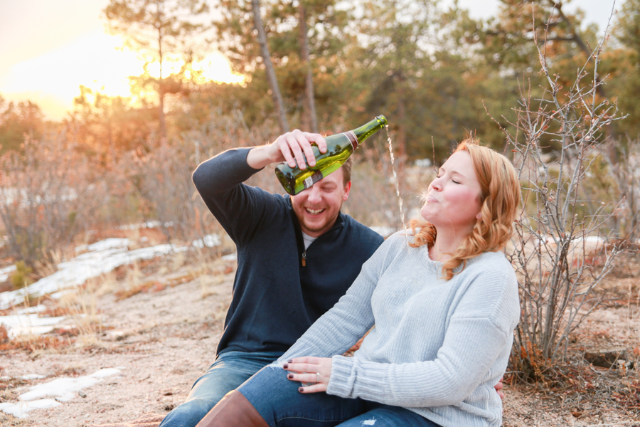 Black Forest Regional Park Engagement Photos Engagement Photography in Colorado Springs