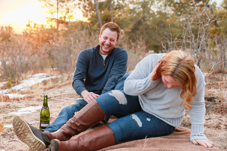 Black Forest Regional Park Engagement Photos Engagement Photography in Colorado Springs