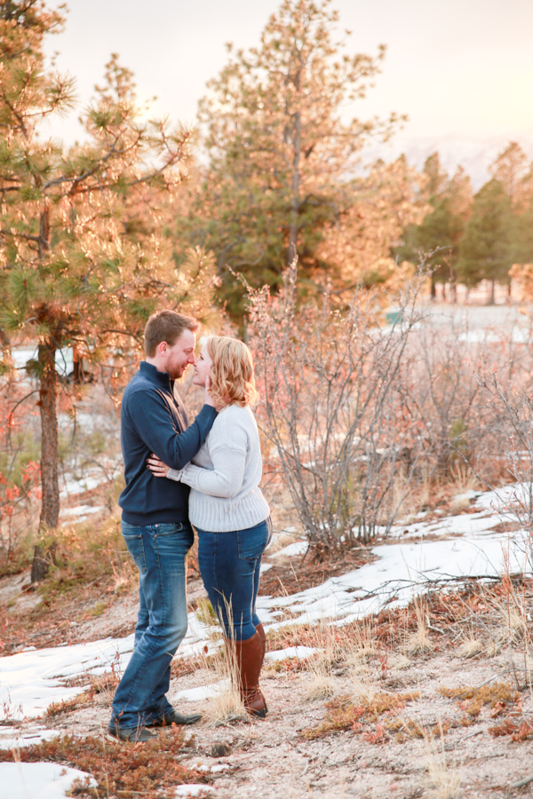 Black Forest Regional Park Engagement Photos Engagement Photography in Colorado Springs