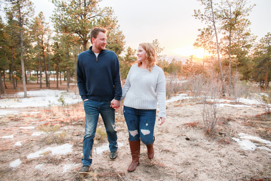 Black Forest Regional Park Engagement Photos Engagement Photography in Colorado Springs