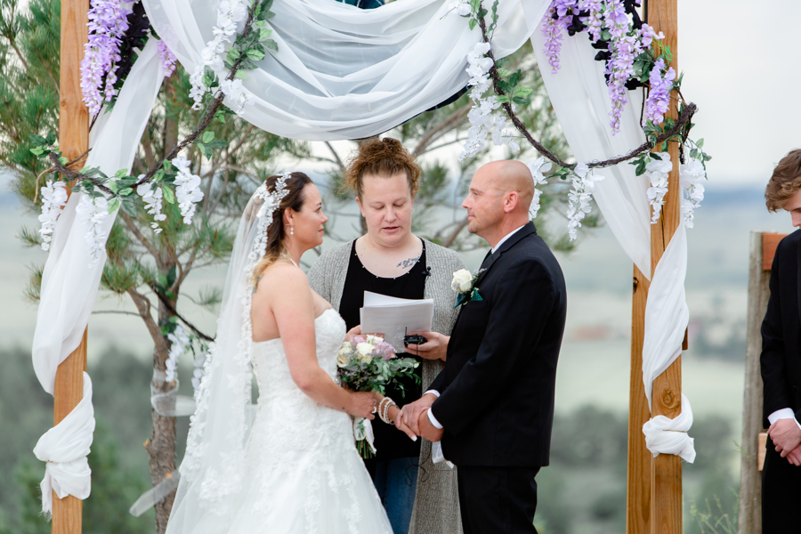 Photos of a wedding at Once Upon a Time Events in Kiowa, Colorado