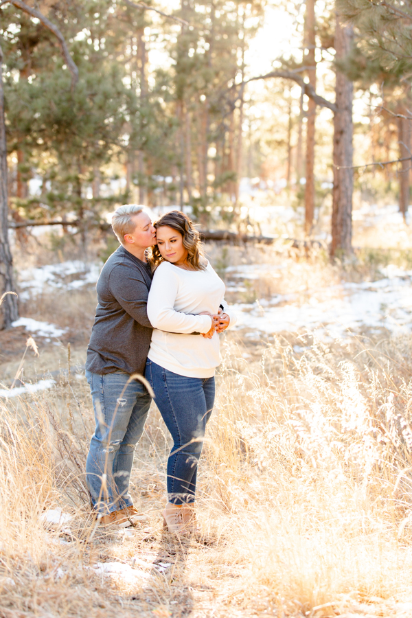 engagement photos in black forest regional park colorado springs