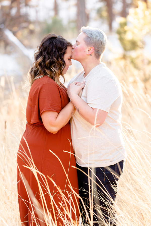 engagement photos in black forest regional park colorado springs