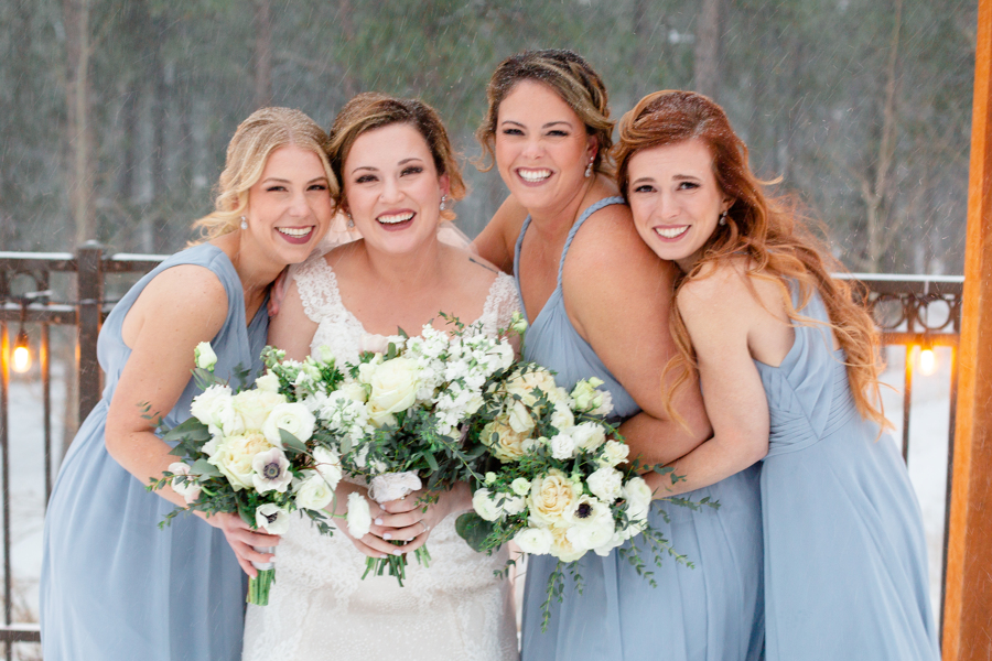 Wedding party portraits at Black Forest Wedgewood