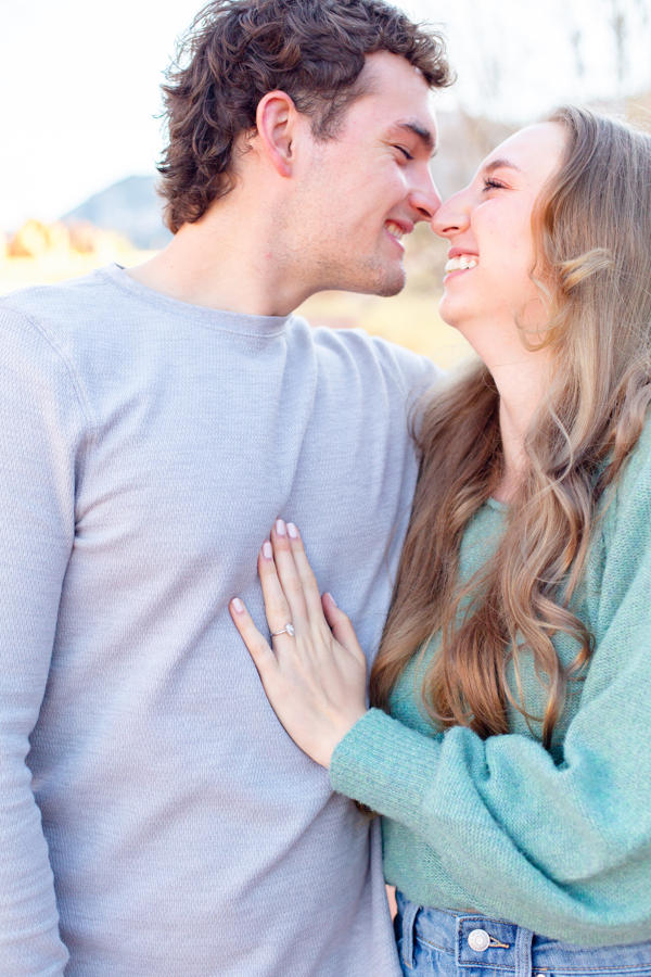 red rocks open space engagement photography in Colorado Springs